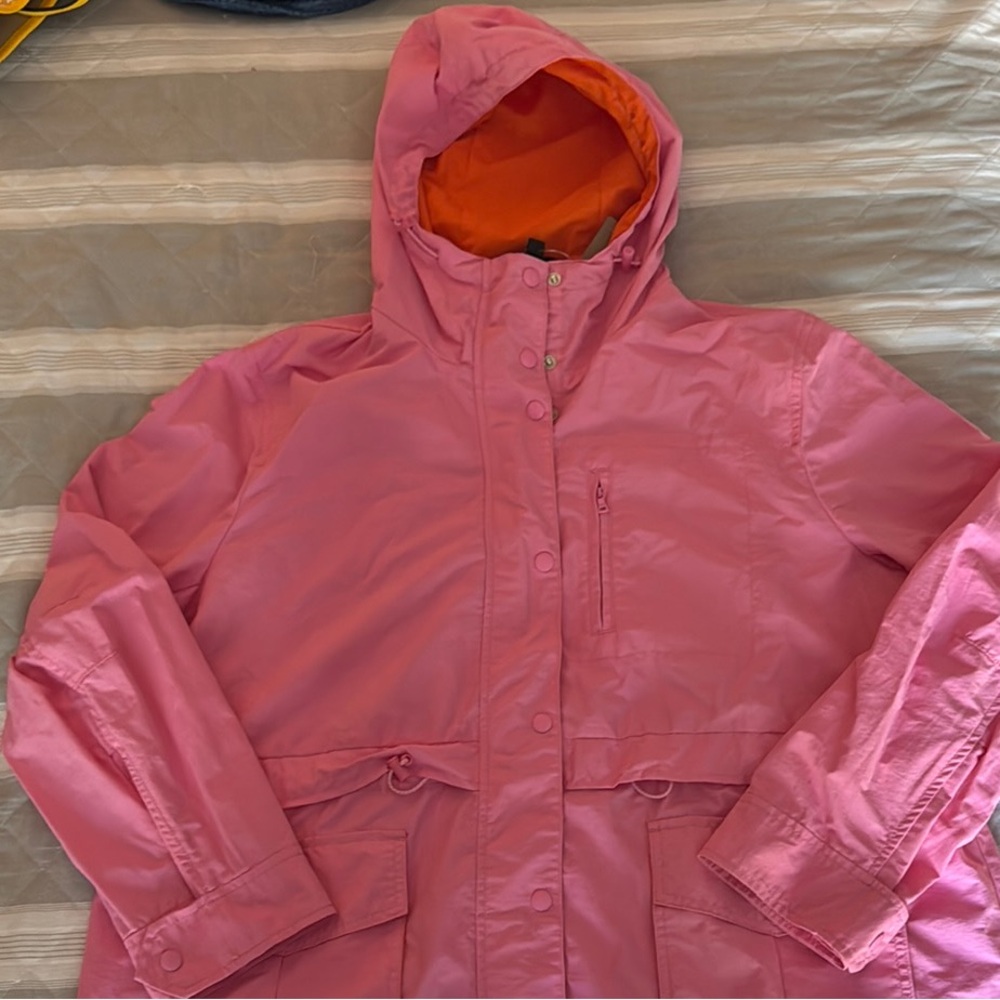 Women's Pink Hooded Jacket
